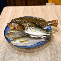 地元・横須賀の新安浦港で水揚げされた新鮮な地魚！