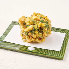 ・とうもろこしと天草産芝海老のかき揚げ　6月～8月