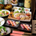 生ビール付き3時間飲み放題ございます！　-関内　寿司　居酒屋-　糧