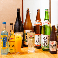 地酒の豊富なセレクション