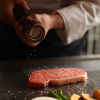 神戸牛の旨みを味わってください