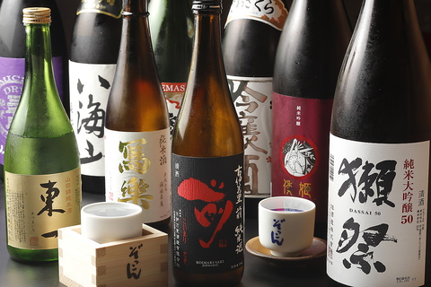 博多駅直通！季節毎の日本酒60種類以上＆新鮮な海鮮やお料理を取り揃えております♪