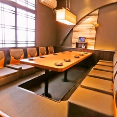 完全個室や半個室は人気のお席となっておりますので、ご利用をお希望のお客様はお早めにご予約ください！
