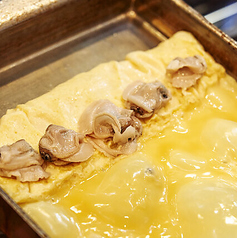 桑名産 天然はまぐりの出汁巻き卵