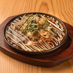 チーズと山芋鉄板焼き