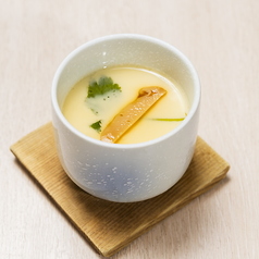 松茸あんかけ茶碗蒸し