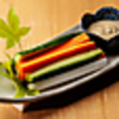 蟹味噌マヨの野菜スティック