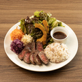 料理メニュー写真&nbsp;牛赤身ステーキプレート
