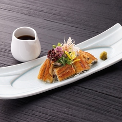 活うなぎ白焼タタキ仕立て