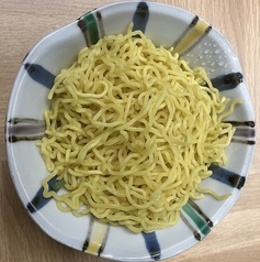 【お鍋の後に】中華麺