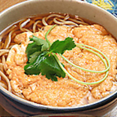 卵とじかけ蕎麦