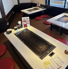 掘りごたつ席団体予約もOK！