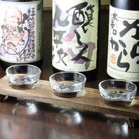 料理に合う地酒の種類が豊富♪