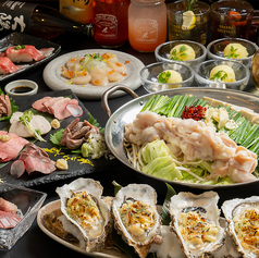 肉刺しと牡蠣 びー〇 ビーマルのコース写真