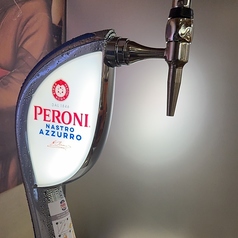 大分では珍しいイタリアンビールPERONI取扱店！の写真