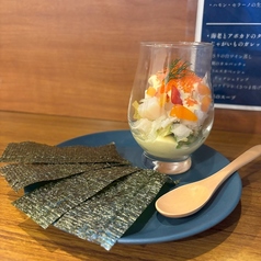 海鮮アミューズパフェ