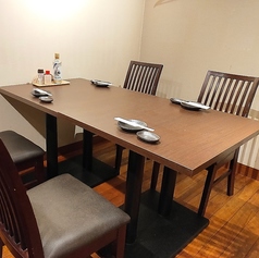 パテーションをいれて仕切るお席もあります◯※お席指定はできません、予約状況により変更となる場合がございます