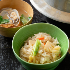 季節の羽釜炊きご飯