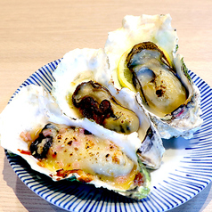 焼き牡蠣3種