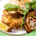 料理メニュー写真 若鶏と根菜のグリル