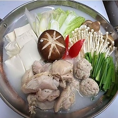 野菜鶏団子鍋(写真は4人前です)