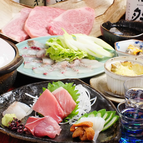 新鮮な食材と和の空間★厳選された日本酒×焼酎は週変わりにお楽しみ☆