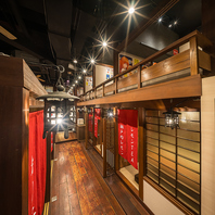 和モダンお席を多数ご用意◆