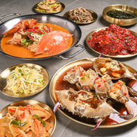 カンジャンケジャン以外にも豊富にご用意しております！