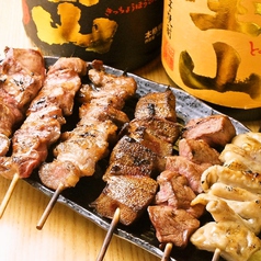 もつ焼き盛り合わせ 6本