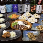 ボリューム満点のしゃぶしゃぶコースをご用意。しゃぶしゃぶをすき焼に変更することも可能です！