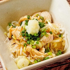 牛ミノ葱ポン酢