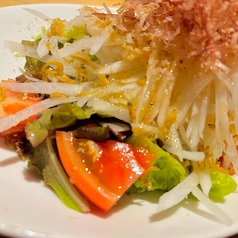 シャキシャキ大根とじゃこのサラダ