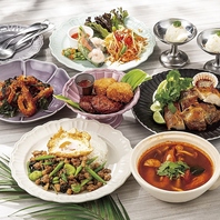 タイの人気料理を集めたコースは2種類！