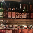 当店では、珍しい銘柄の日本酒を多数取り揃えております◎「八海山」や「 而今」などこだわりのお酒の数々をぜひ料理と一緒にご賞味ください♪