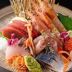 だい炭の海鮮盛り合わせ 8種