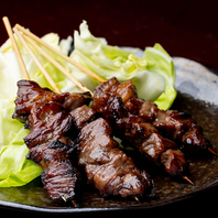 炭火で引き出す牛肉の旨み