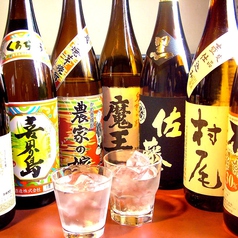 日本酒、焼酎など多彩なお酒をご用意しております。