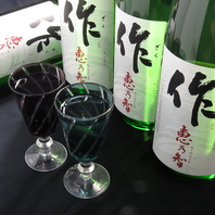 この時期にしか飲めない日本酒・地酒を豊富にご用意！