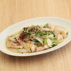 コプチャン にんにく塩炒め