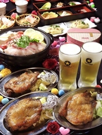 冷えたビールと骨付き鳥で乾杯☆