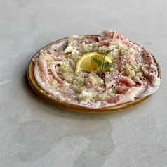 道産豚のやわらか低温ポーク バジル葱塩だれ