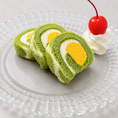 メロンロールケーキ