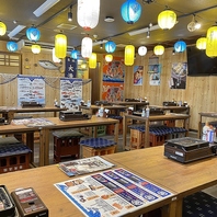 最適なお席を人数に合わせてご用意◎