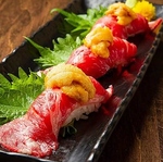 【肉寿司×和牛】柏駅徒歩2分　肉寿司・焼き鳥・和食食べ飲み放題3H3000円