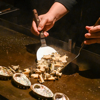 季節の旬の食材を使った料理を愉しめます。
