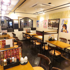 4名様着席可能なテーブル席