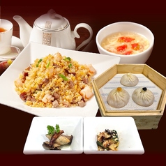 海老と香港叉焼の炒飯御膳