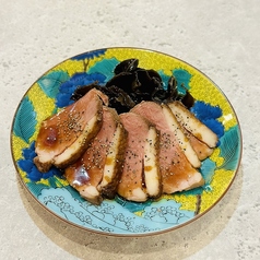 合鴨ときくらげ