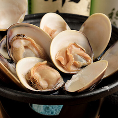 桑名産 天然はまぐりの陶板焼き