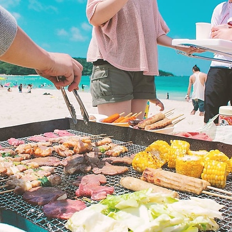 【出張BBQ】機材、セッティング、片付け不要！手ぶらで集合♪団体様の人数上限なし！